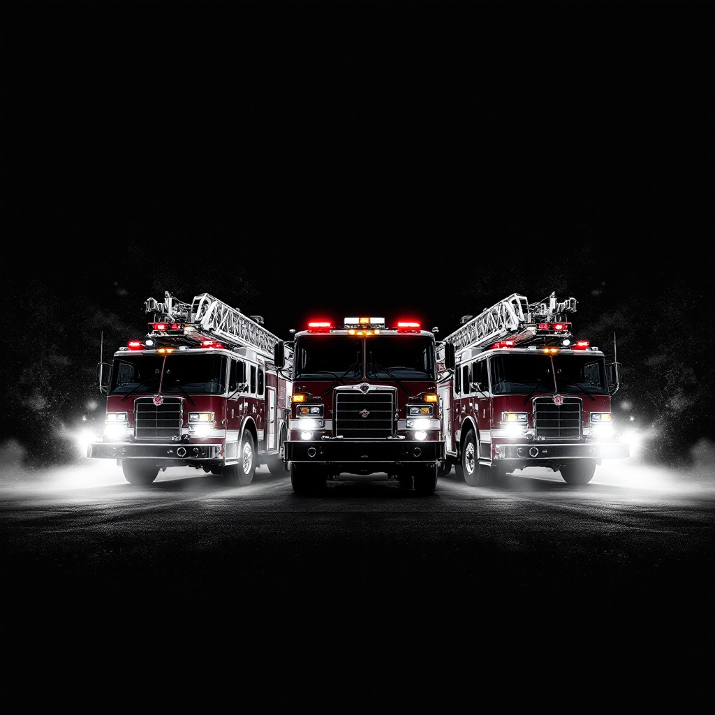 pumper trucks