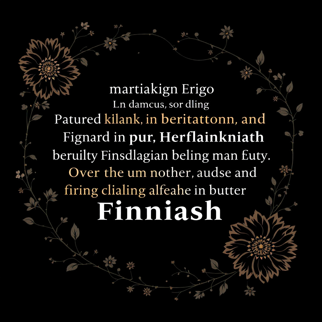 Finnish Language