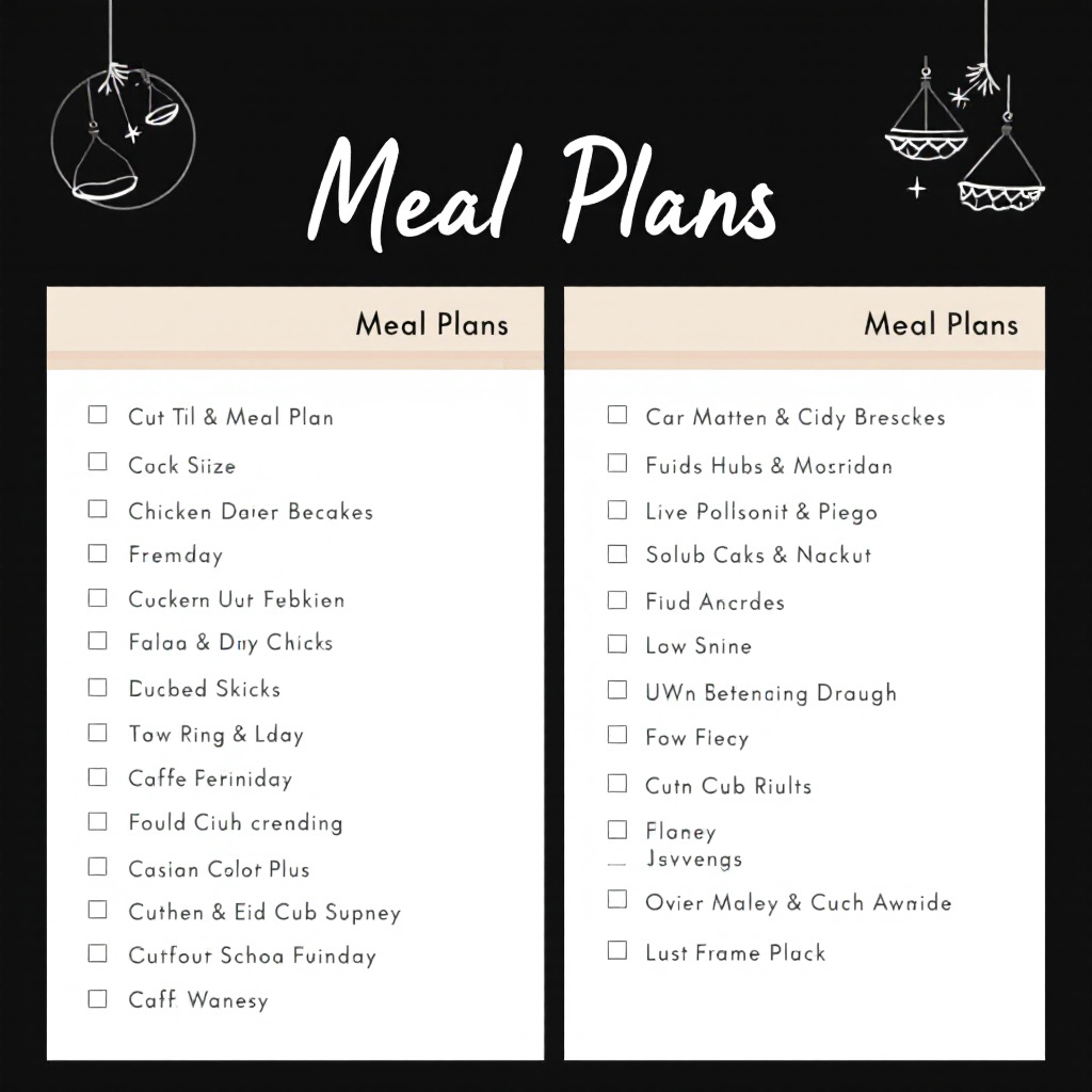 Meal Plans