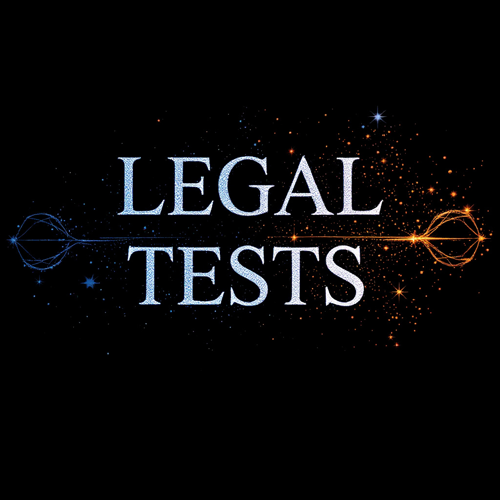 Legal Tests