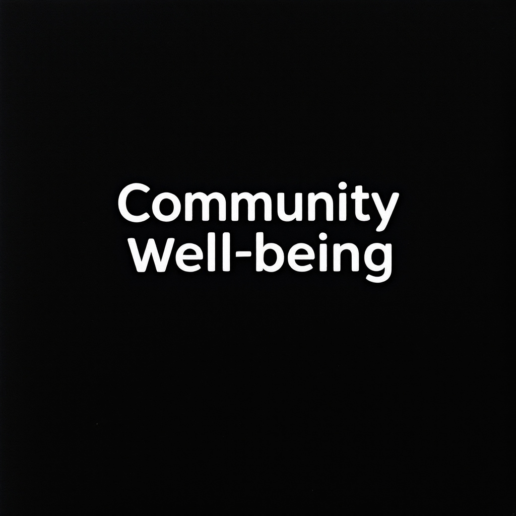 Community Well-being