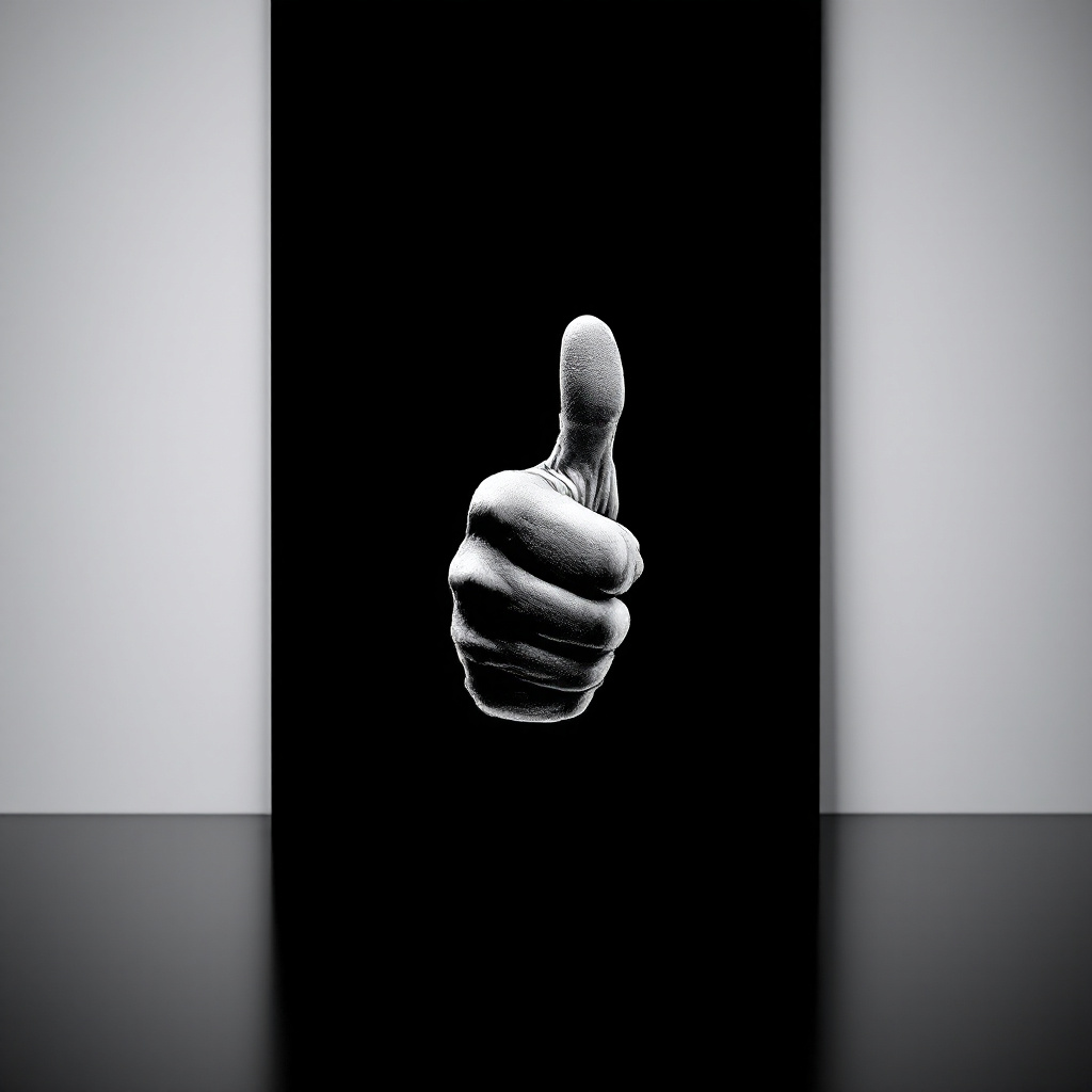 thumbs-up (Approval)