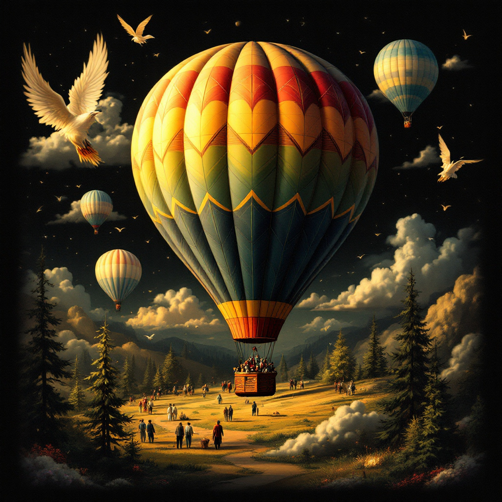 hot air ballooning