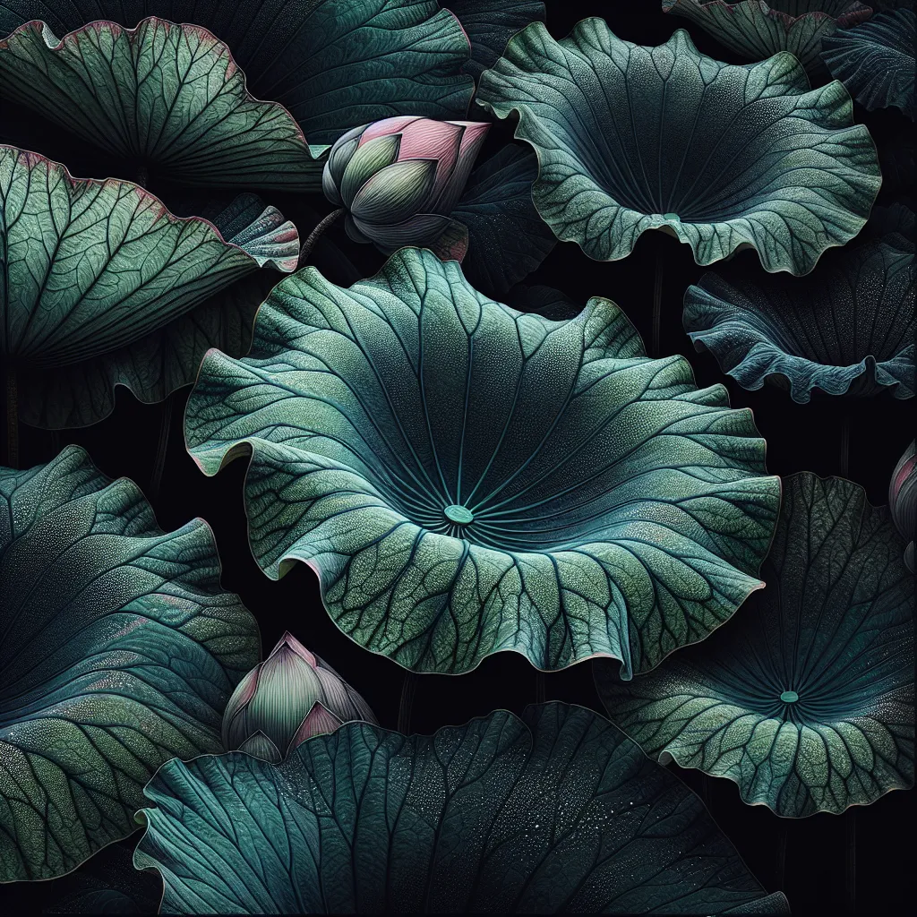 lotus leaves