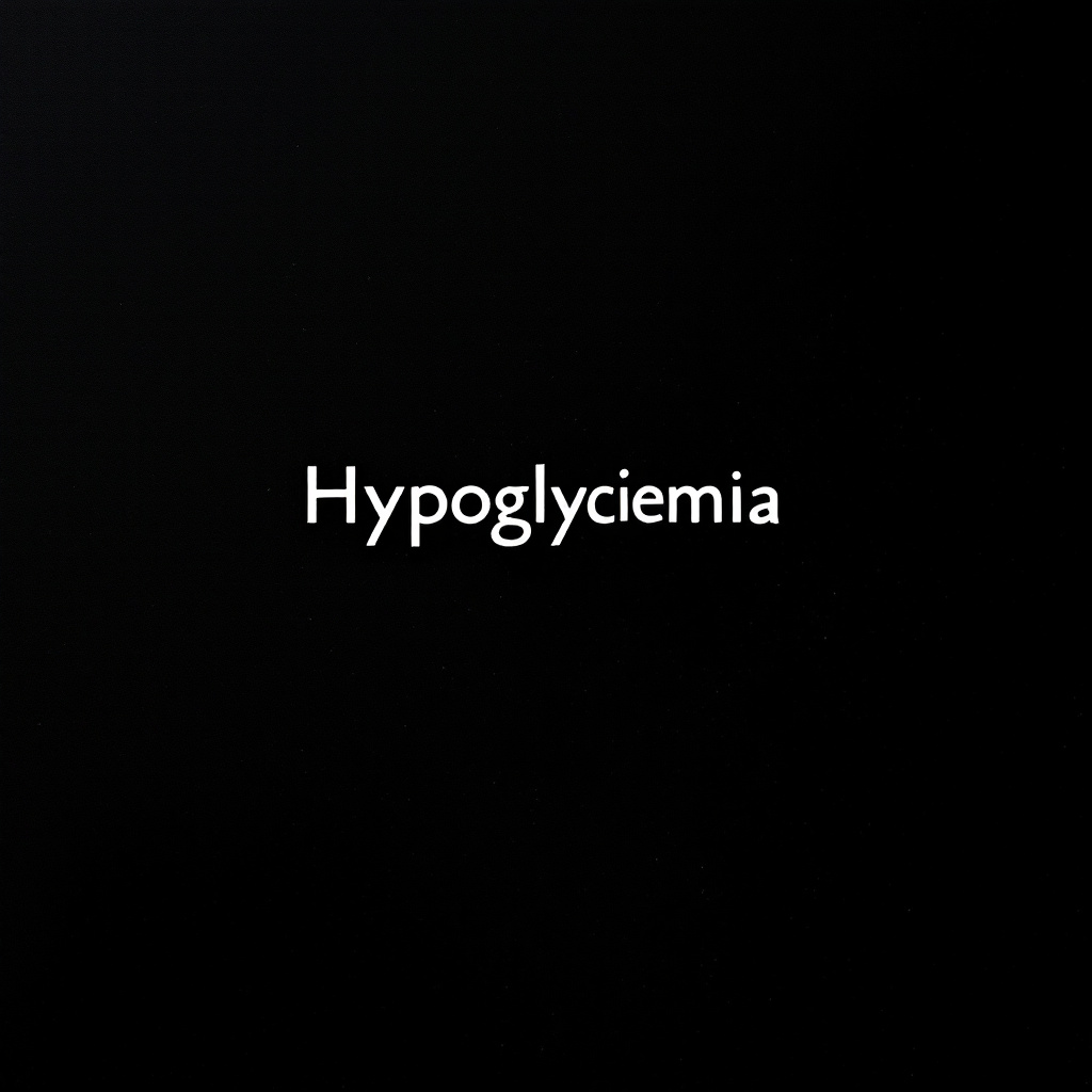 Hypoglycemia