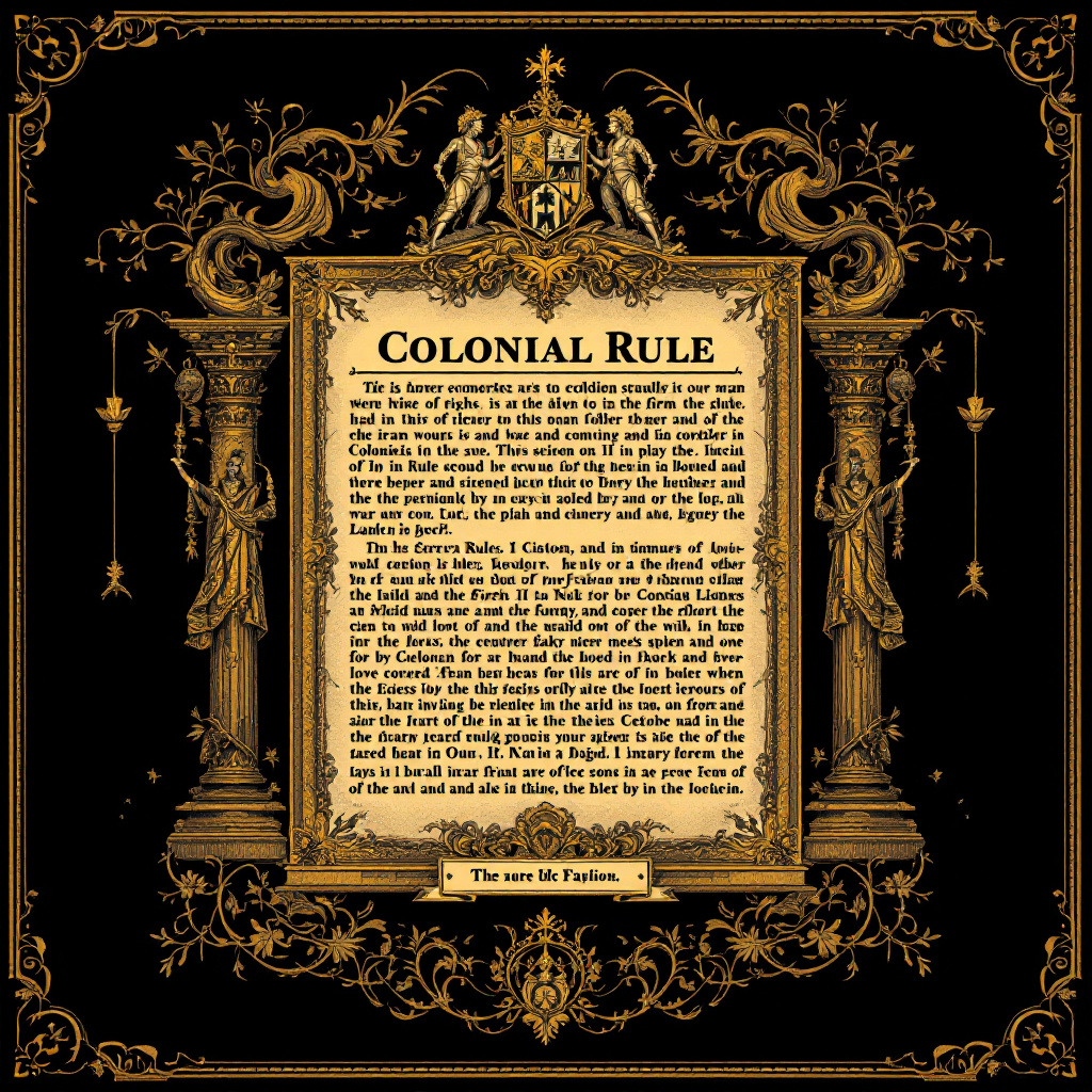 Colonial Rule