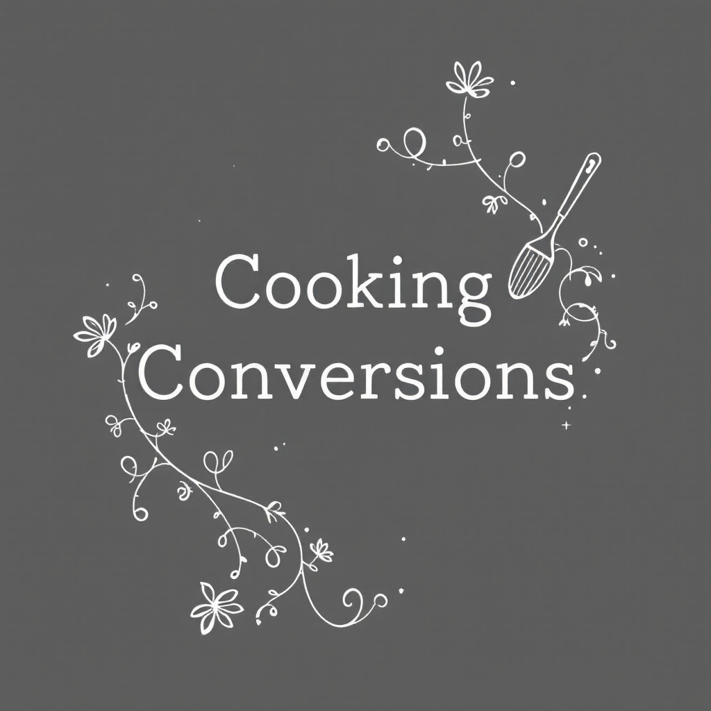 Cooking Conversions