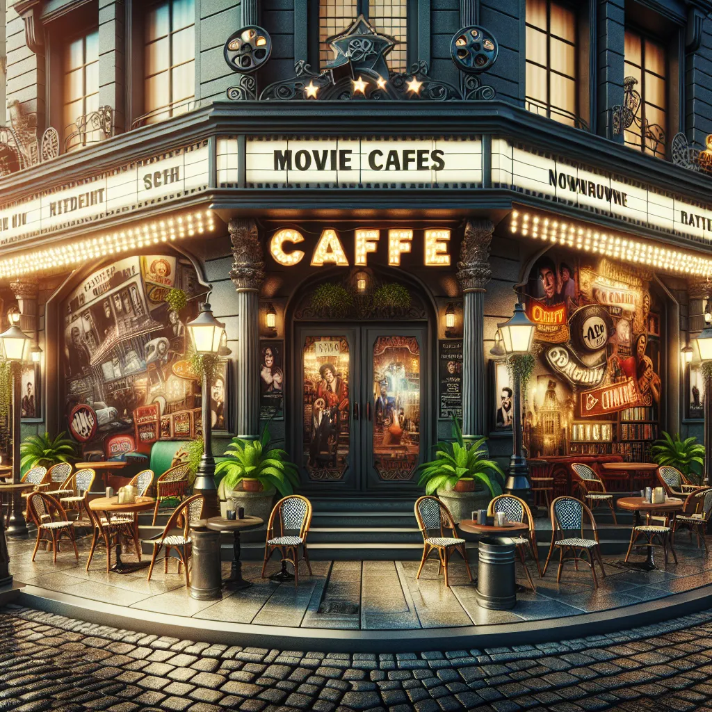 movie-themed cafes