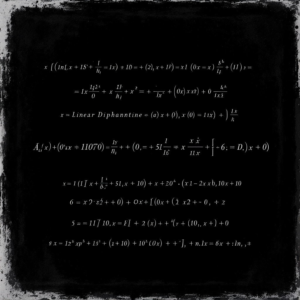 Linear Diophantine Equations