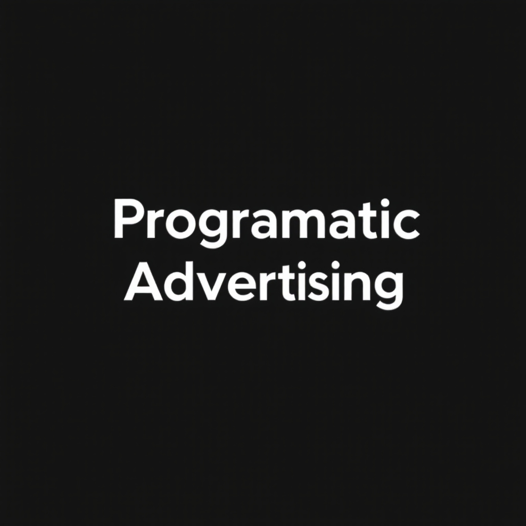 Programmatic Advertising