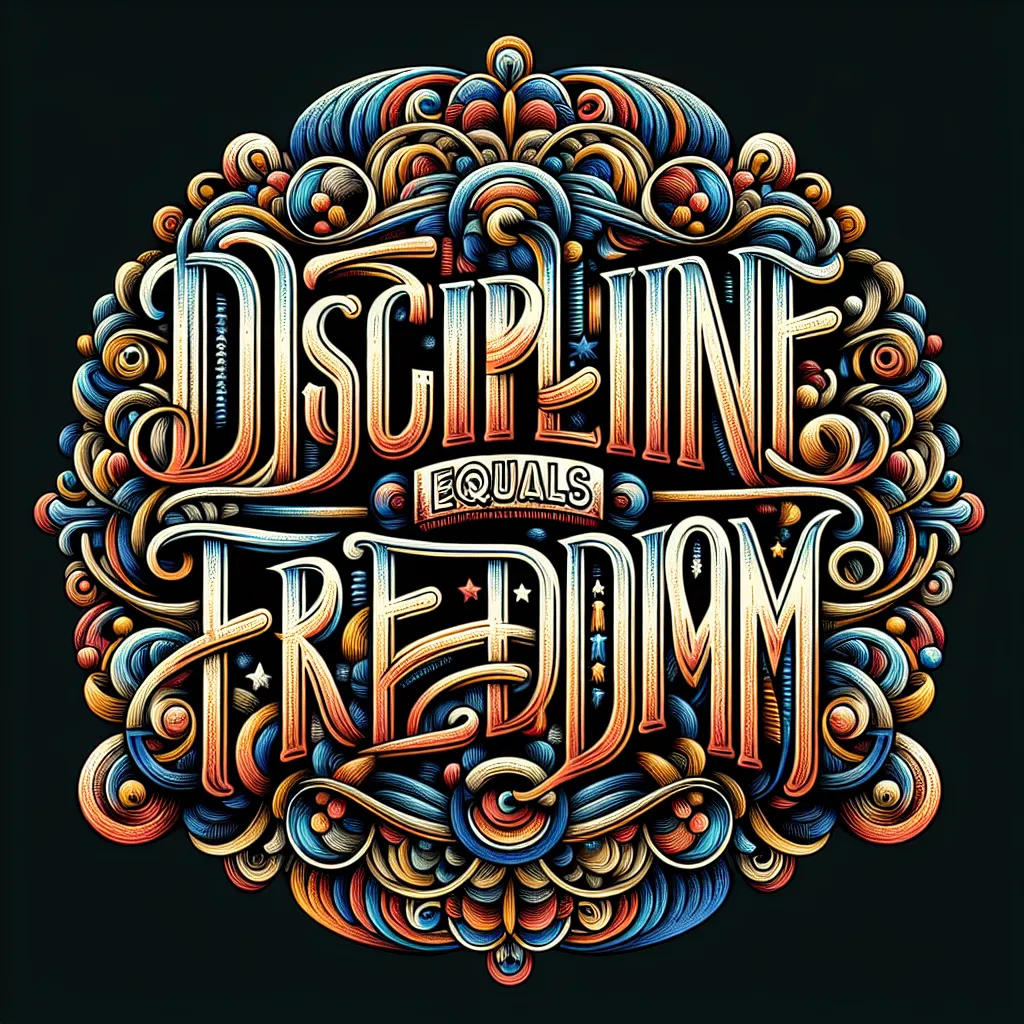 Discipline Equals Freedom