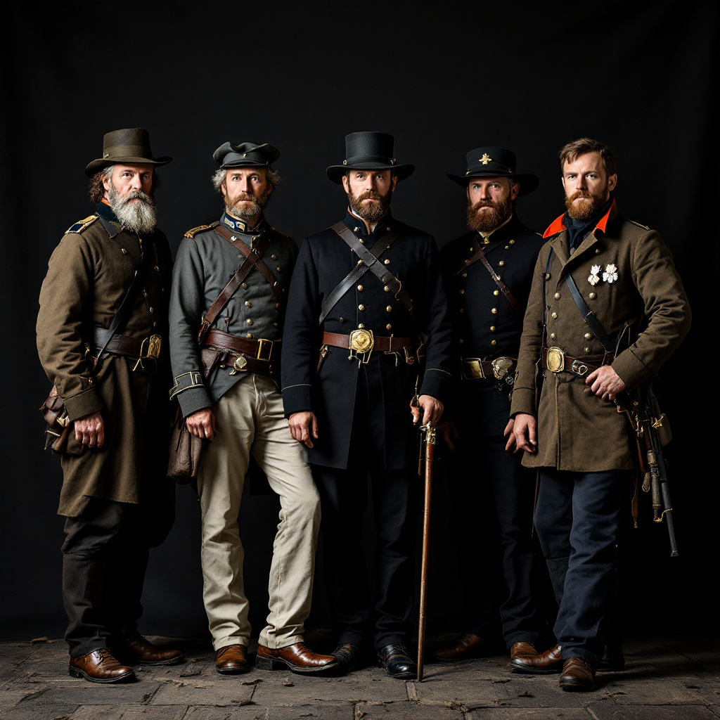 Civil War uniforms