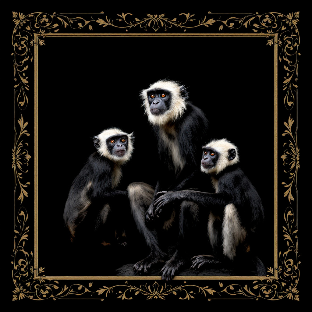 colobus monkeys