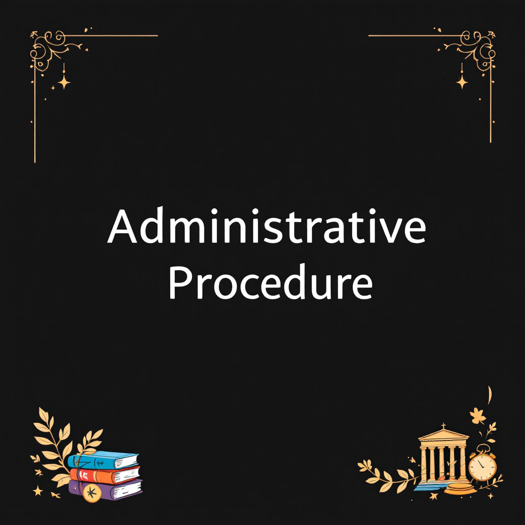 Administrative Procedure