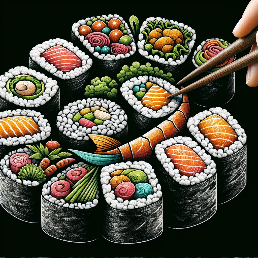 sushi rolls