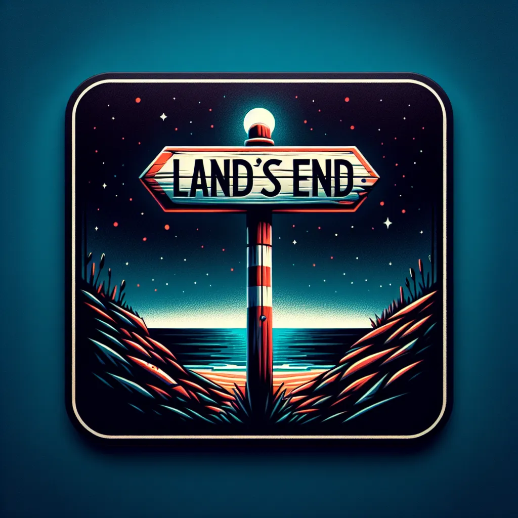 Land's End sign