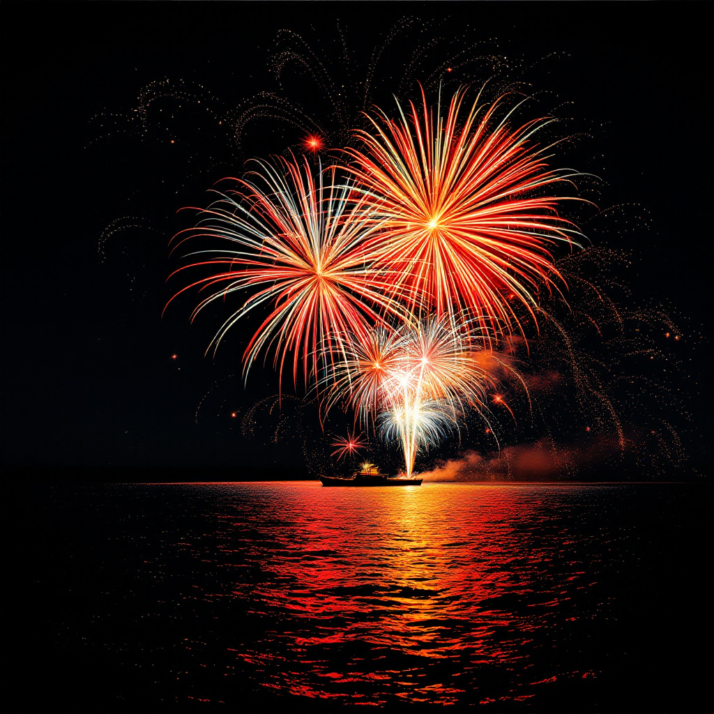 Oak Bluffs Fireworks