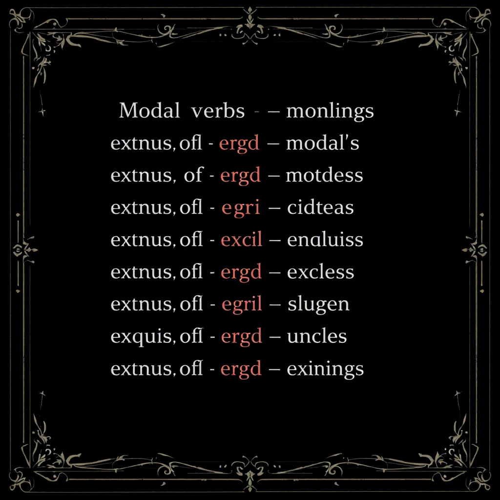 Modal Verbs