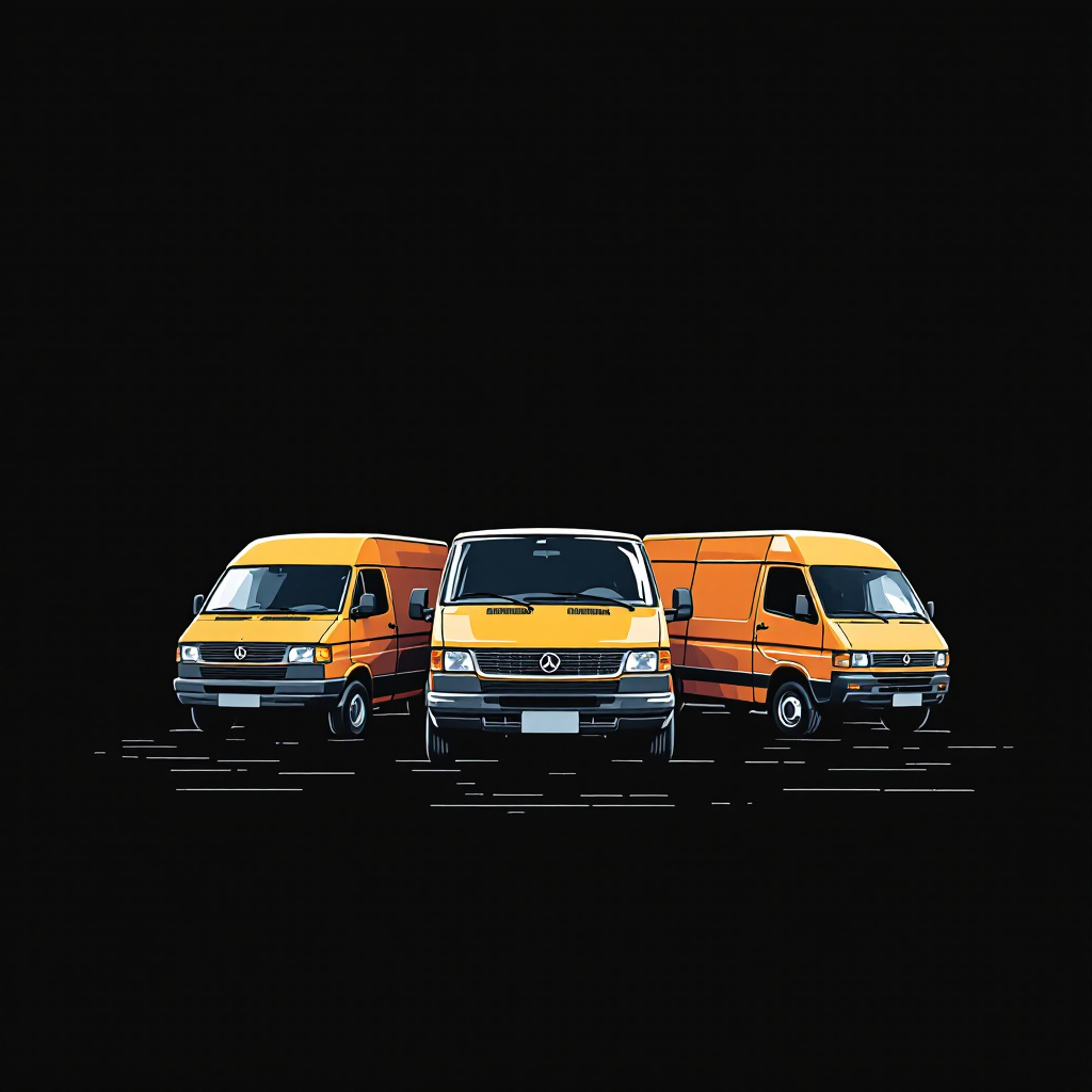 delivery vans