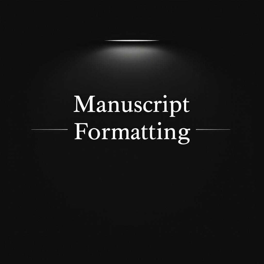 Manuscript Formatting