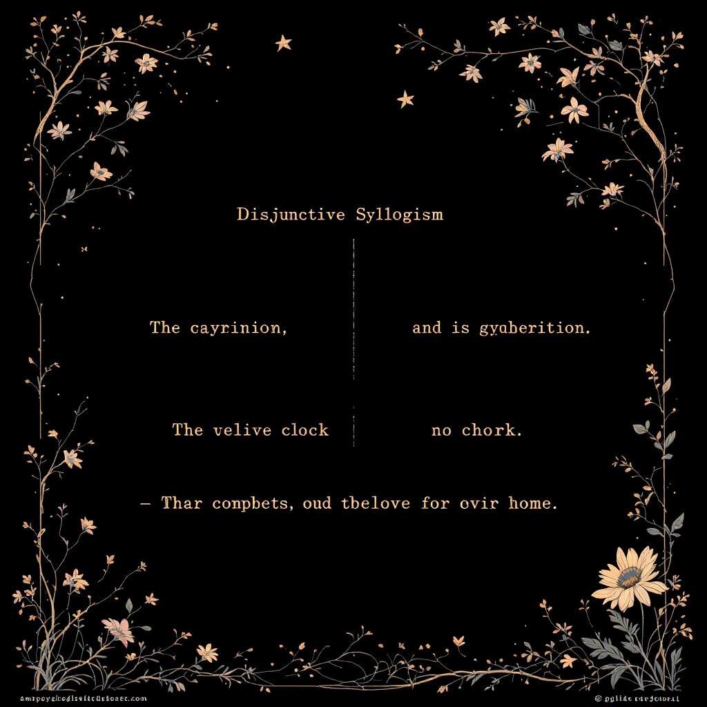 Disjunctive Syllogism