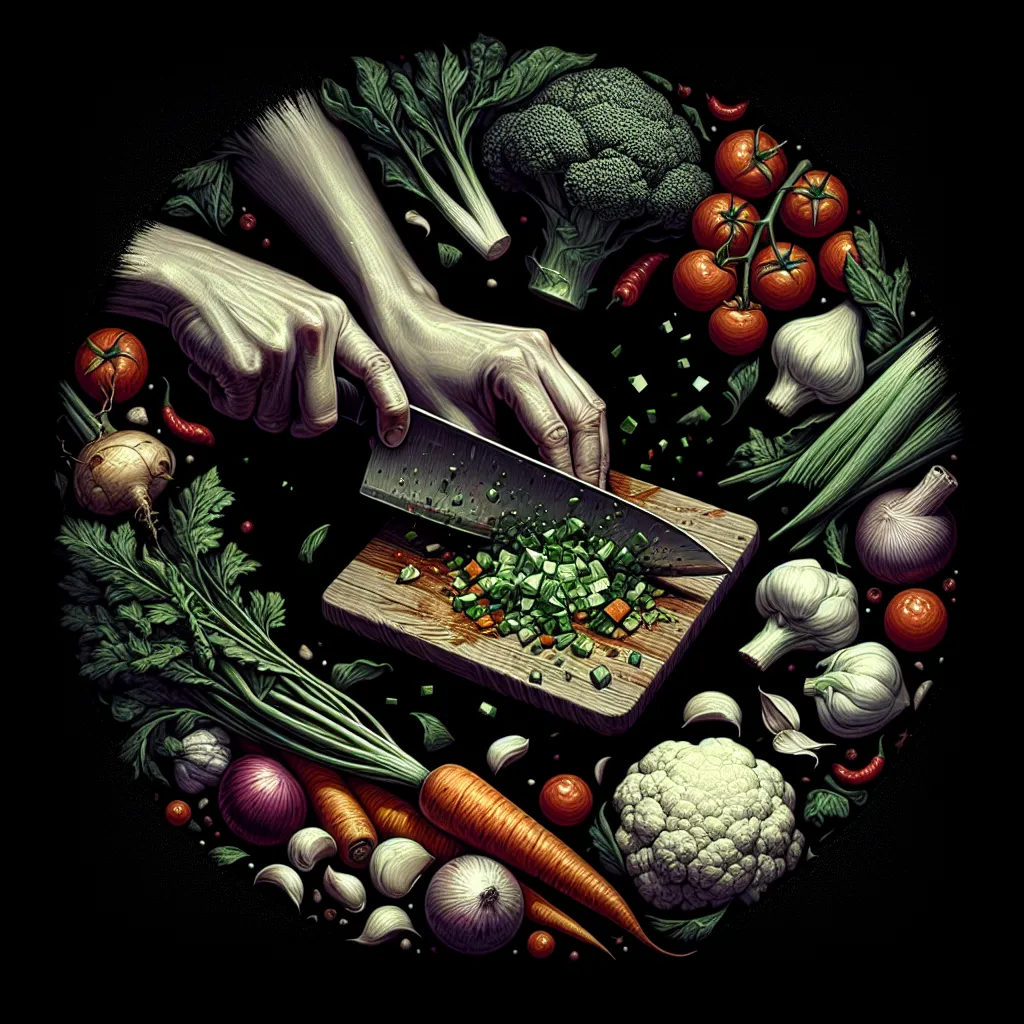 Chopping Vegetables