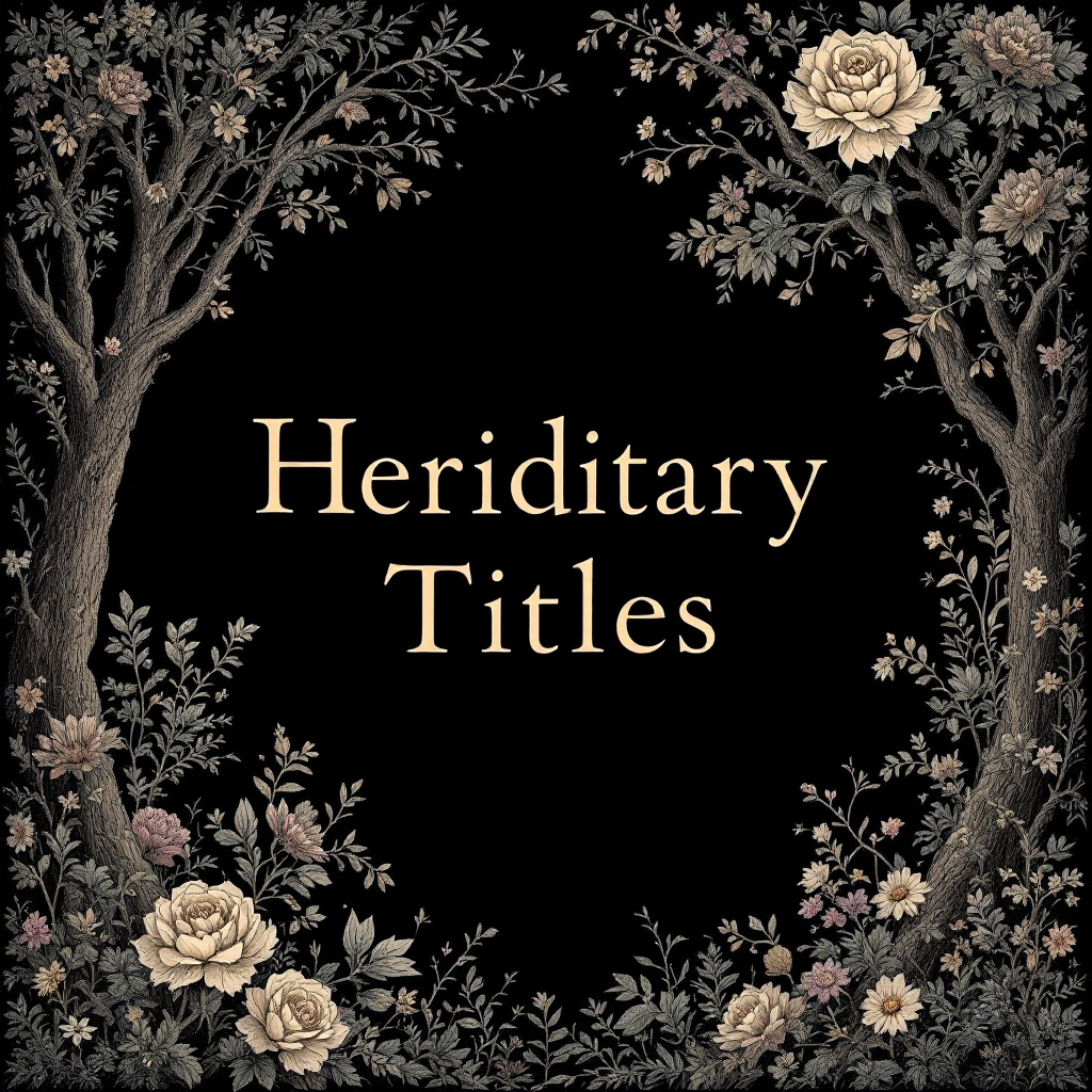 Hereditary Titles