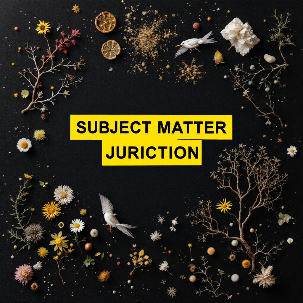 Subject Matter Jurisdiction