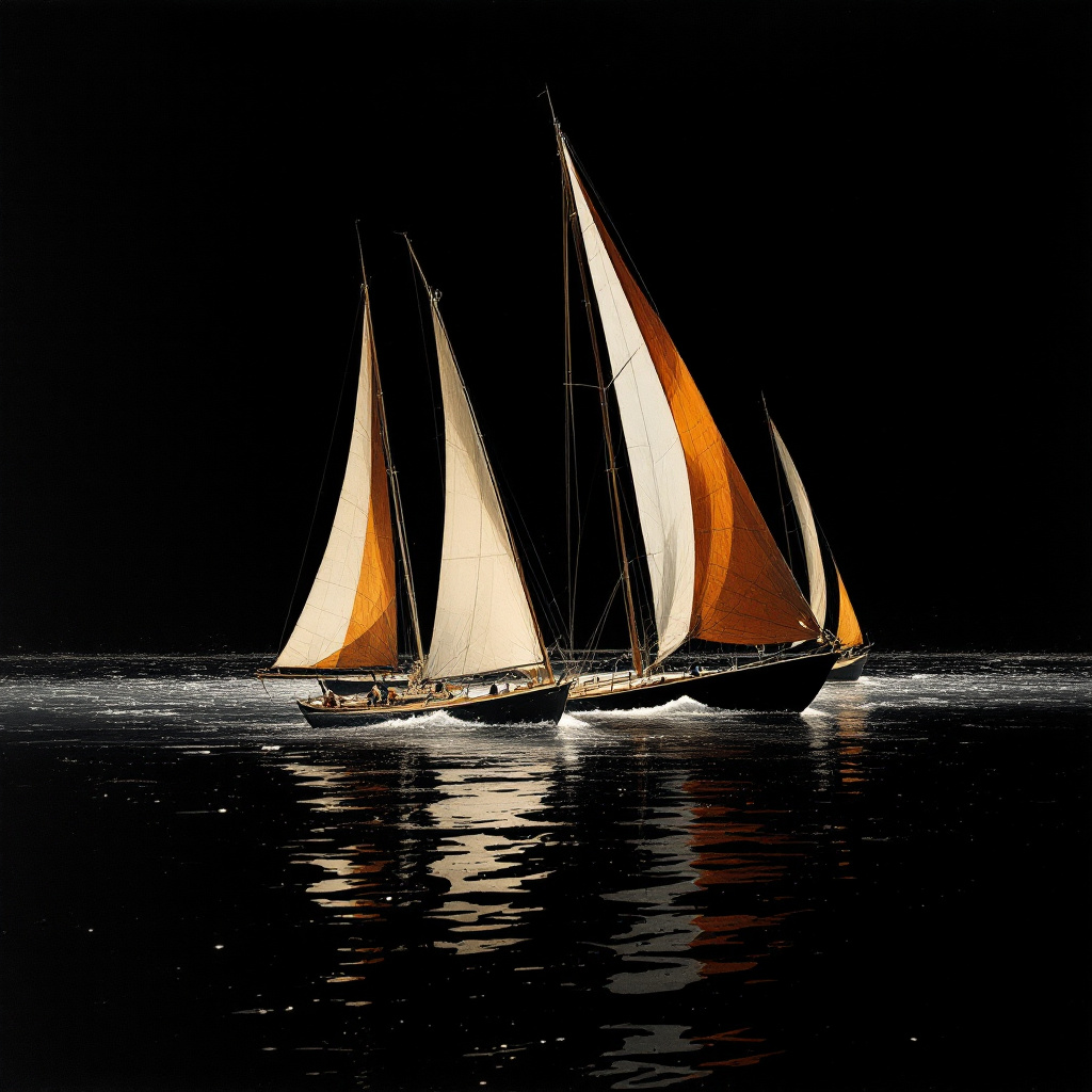 sailboats