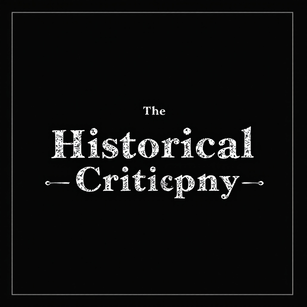 Historical Criticism