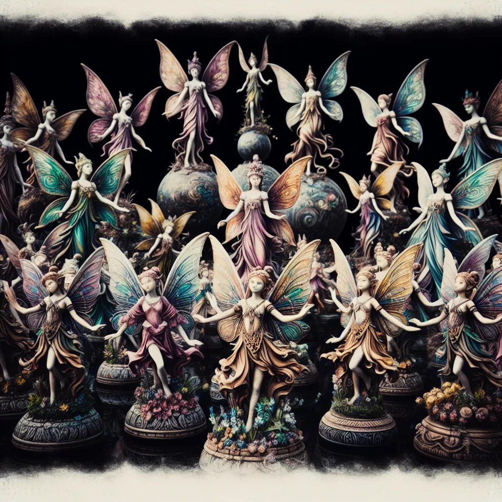 fairy statues