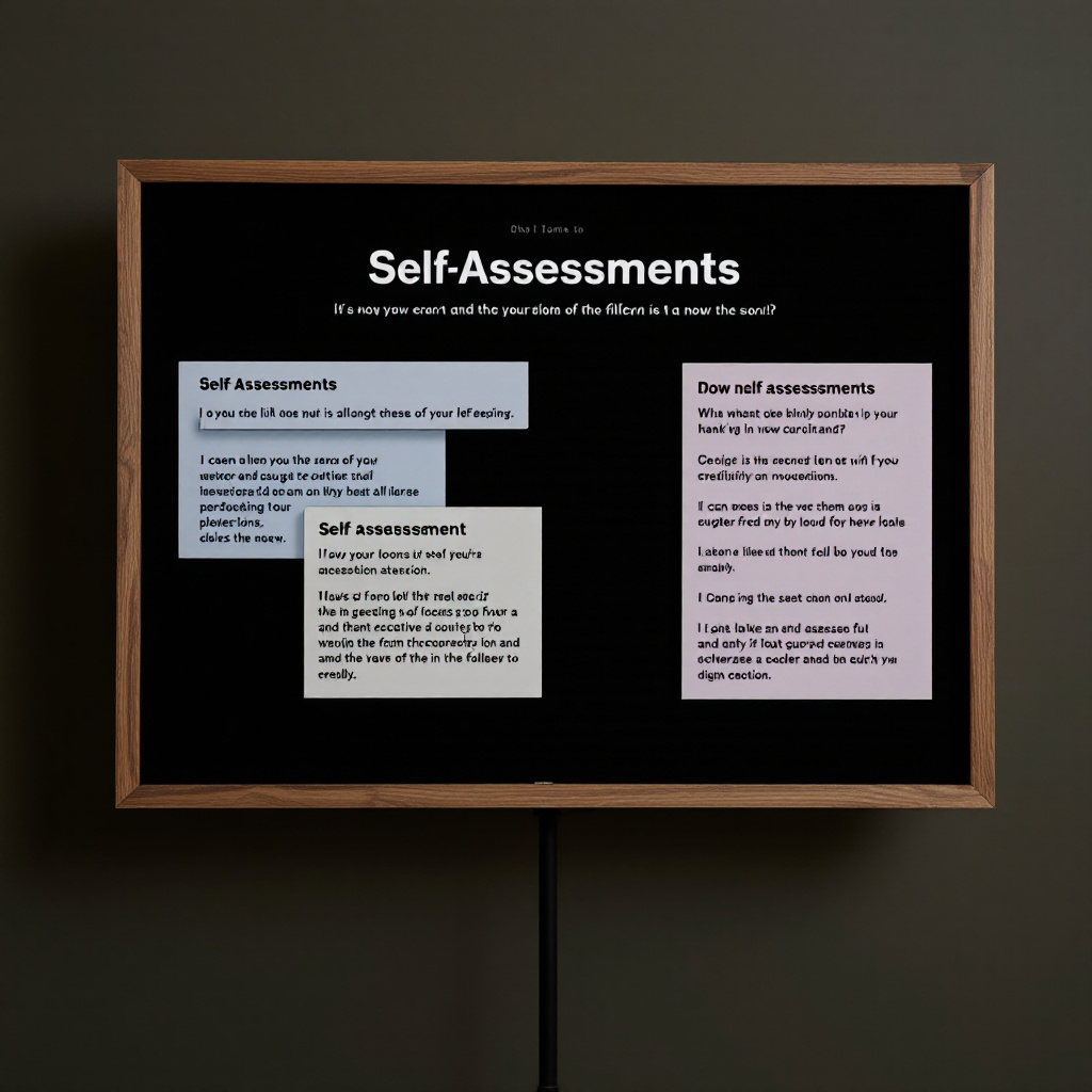 self-assessments