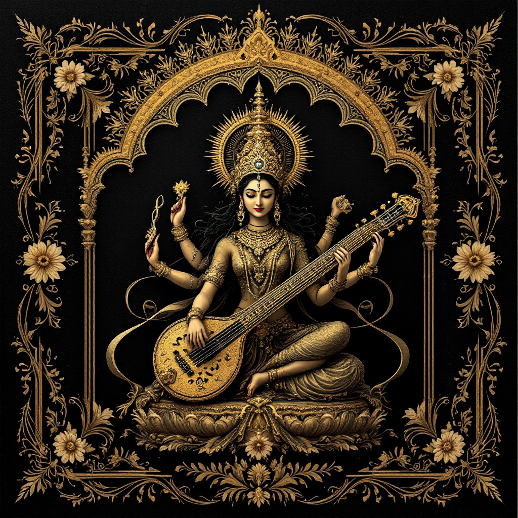 Goddess Saraswati