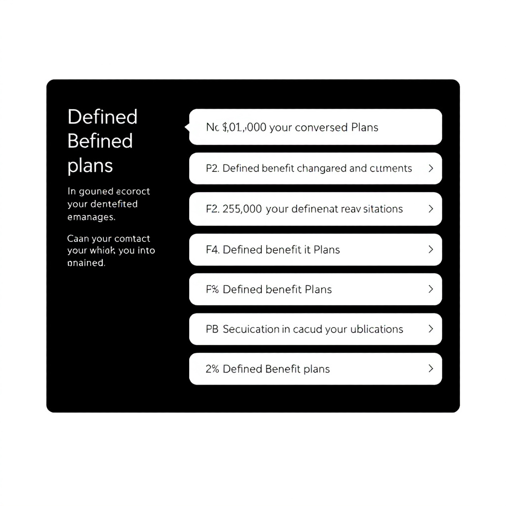 Defined Benefit Plans