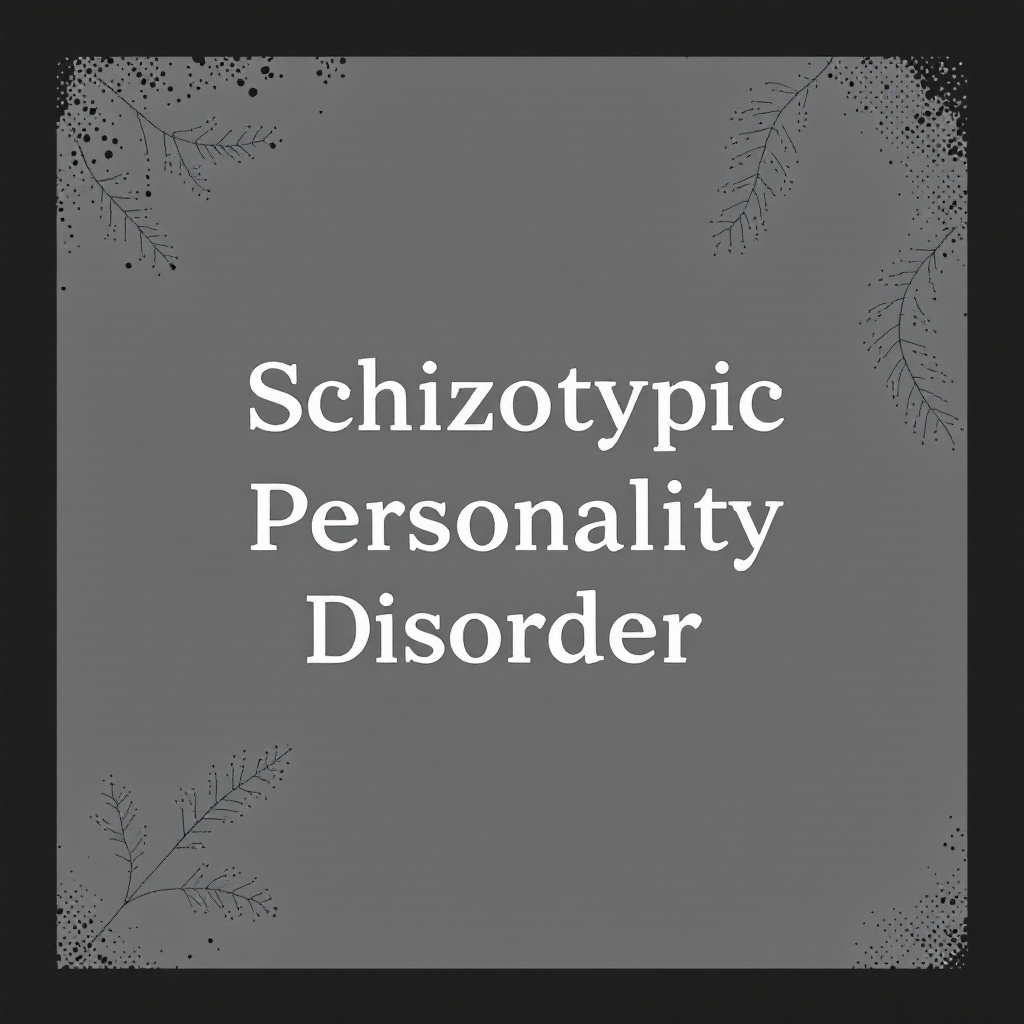 Schizotypal Personality Disorder