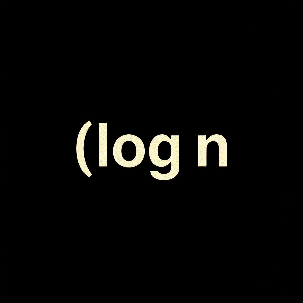 O(log n)