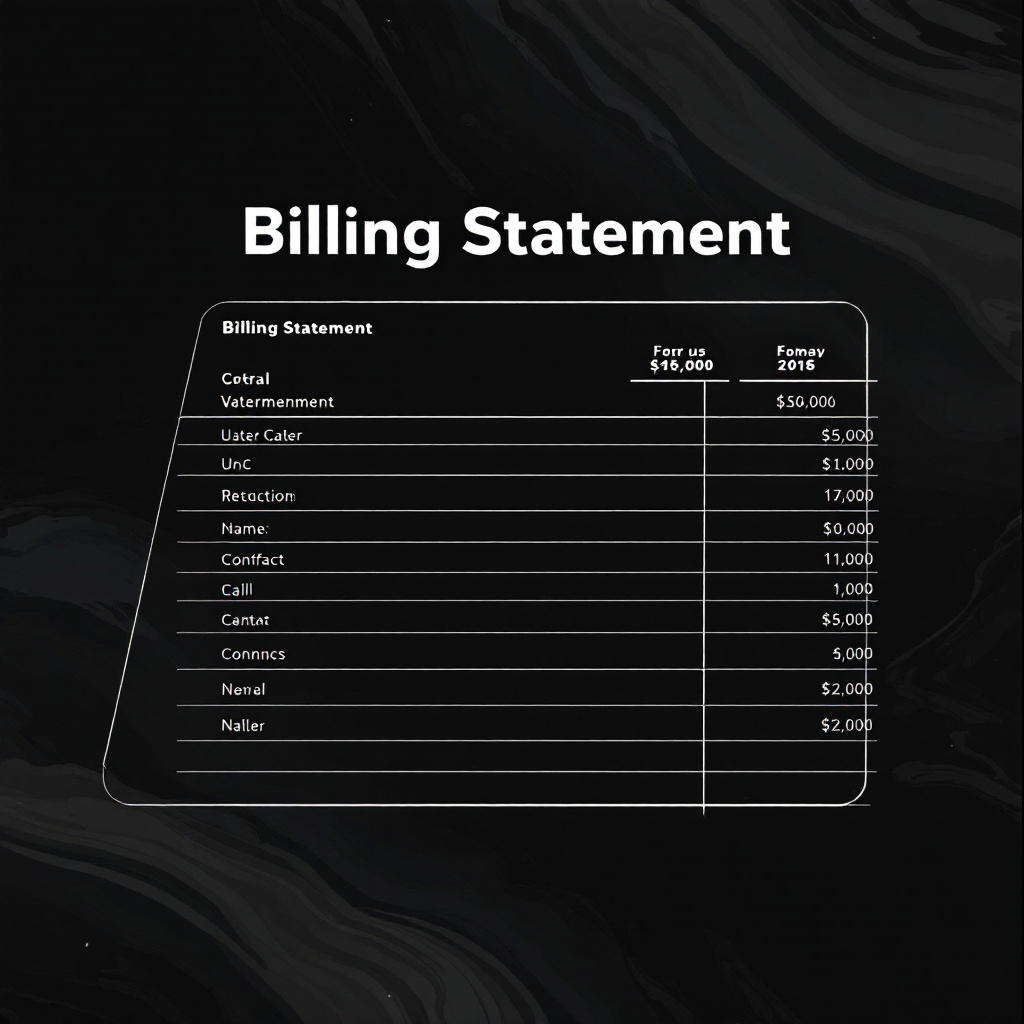 Billing Statement