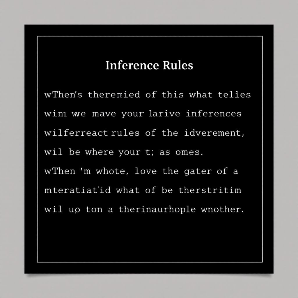 Inference Rules