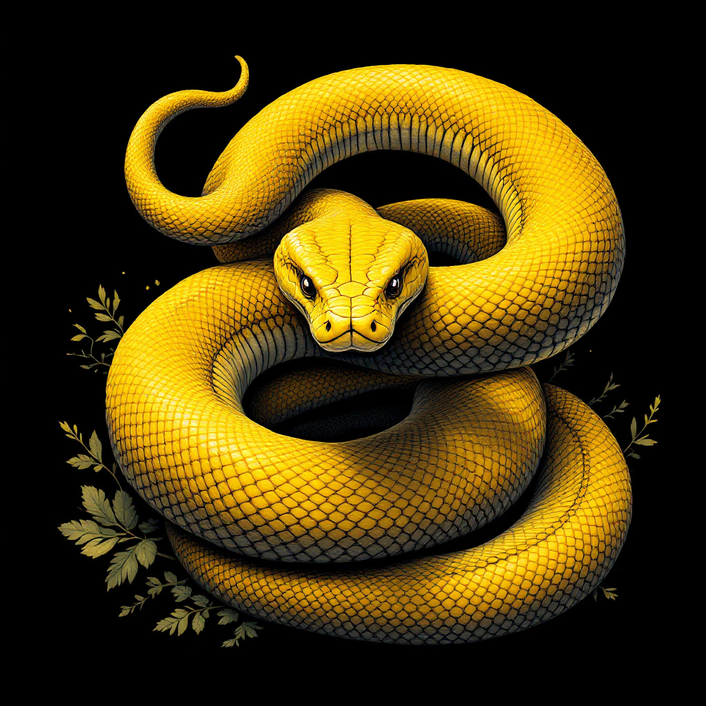 Yellow Anaconda