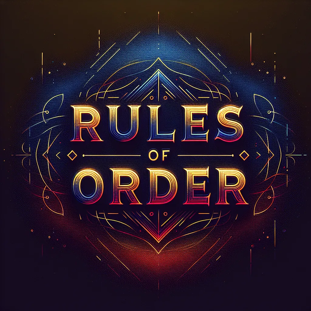 Rules of Order