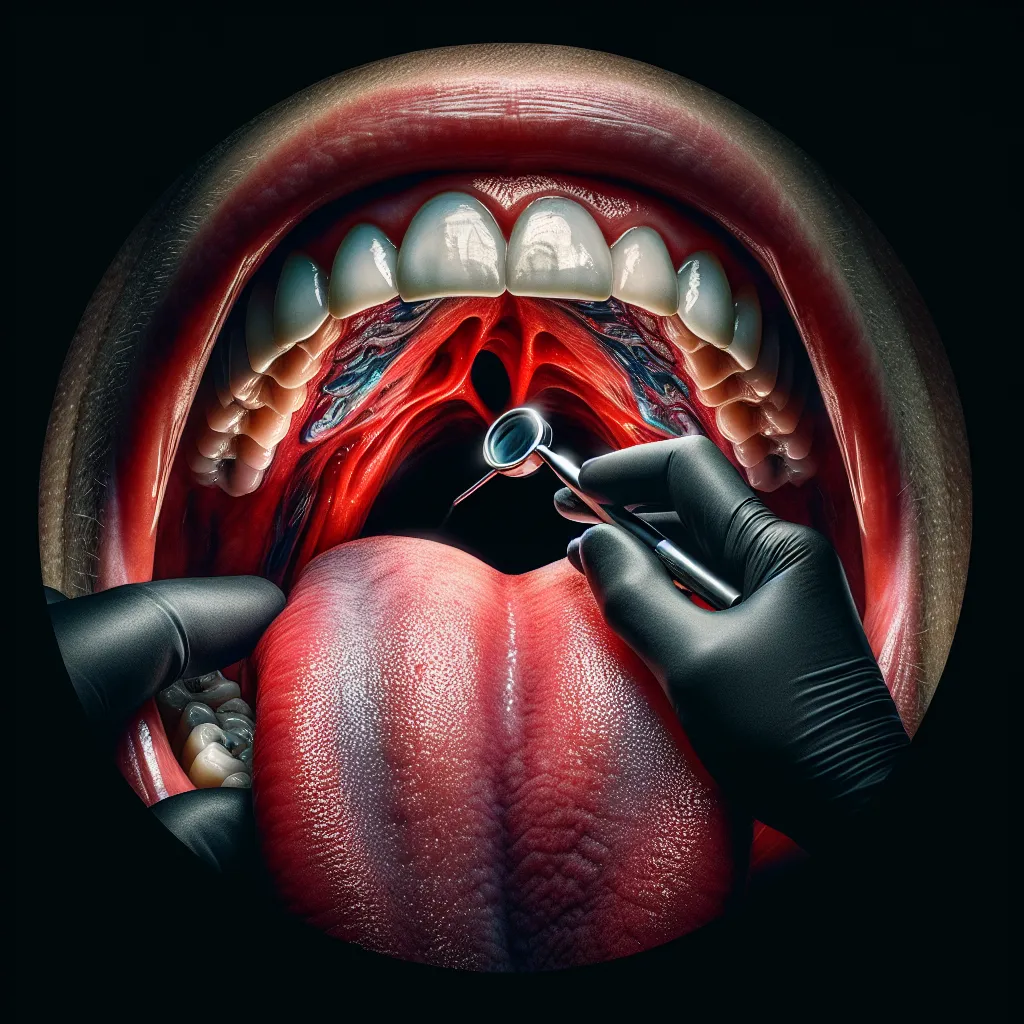 tongue examination