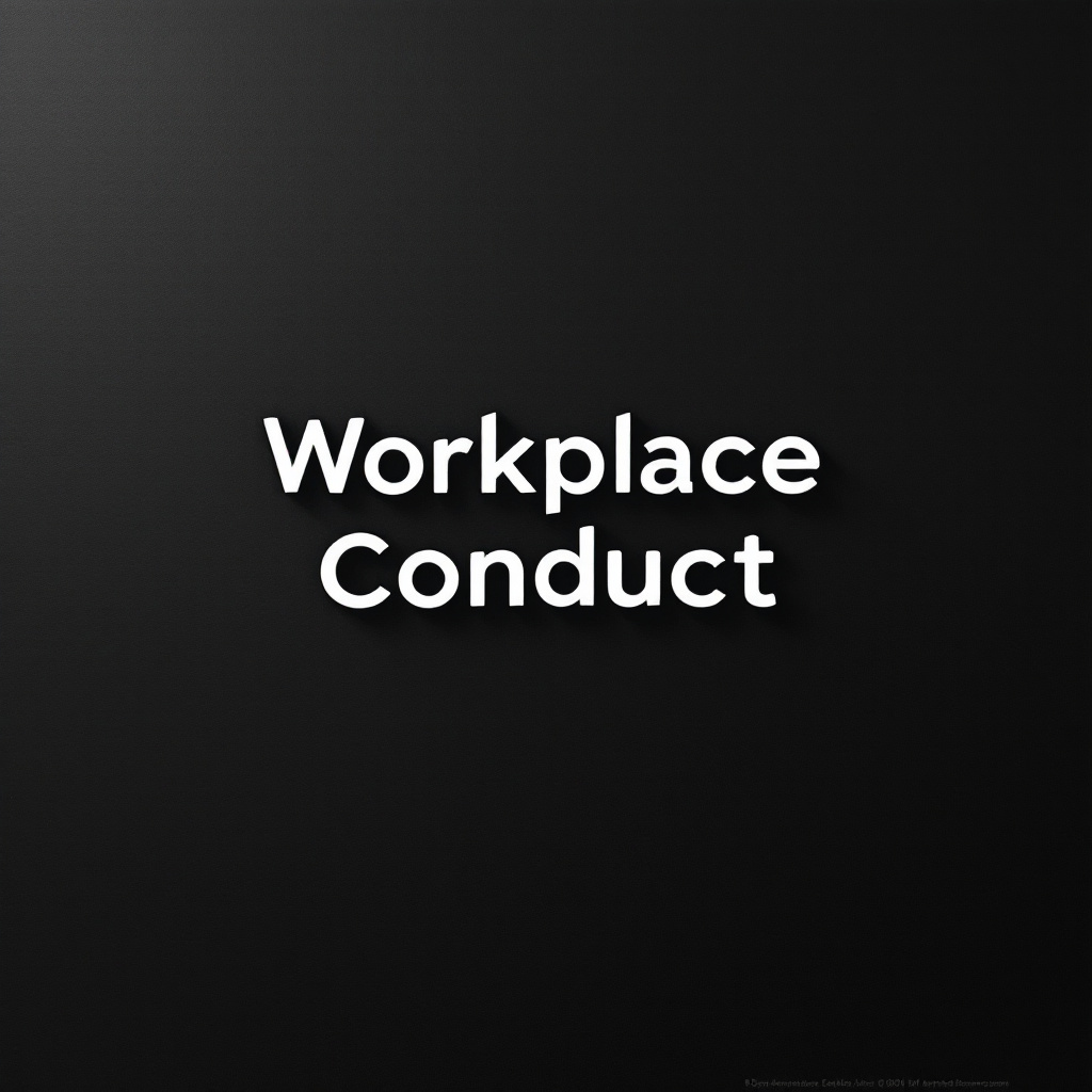 Workplace Conduct