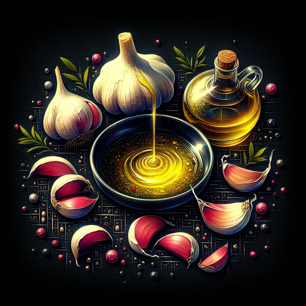 garlic and oil