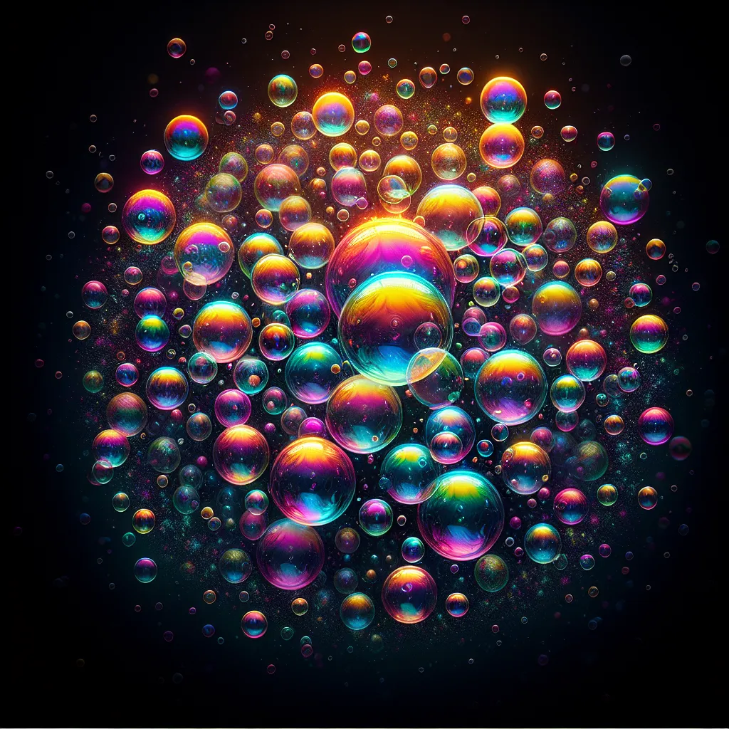 soap bubbles