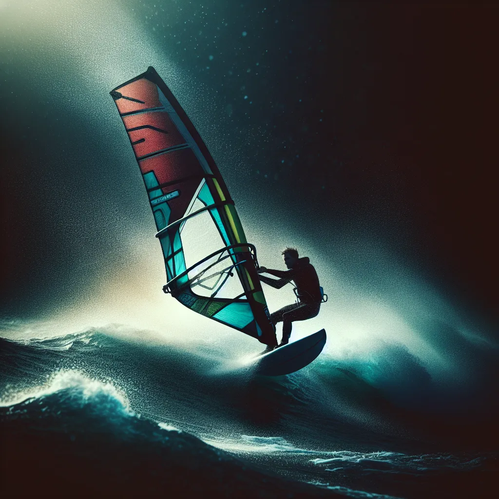 windsurfing