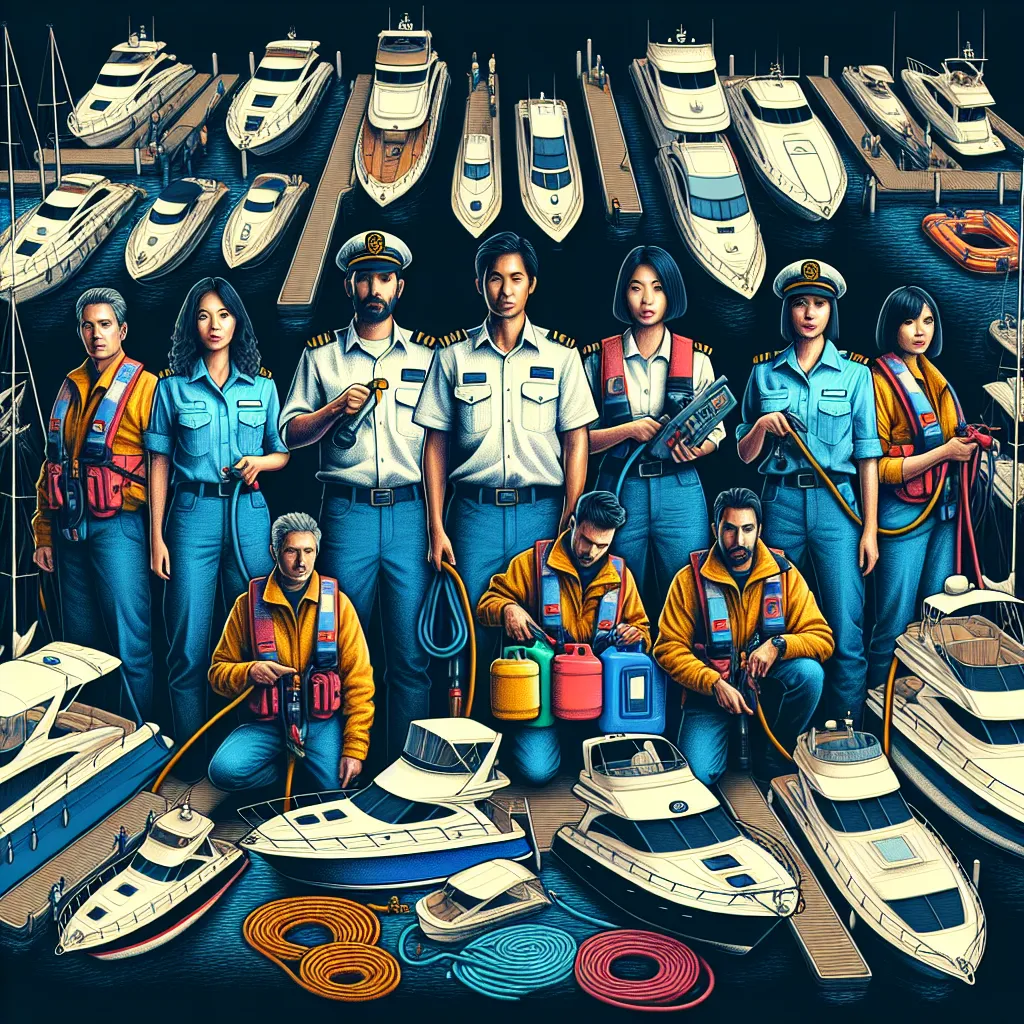 marina attendants