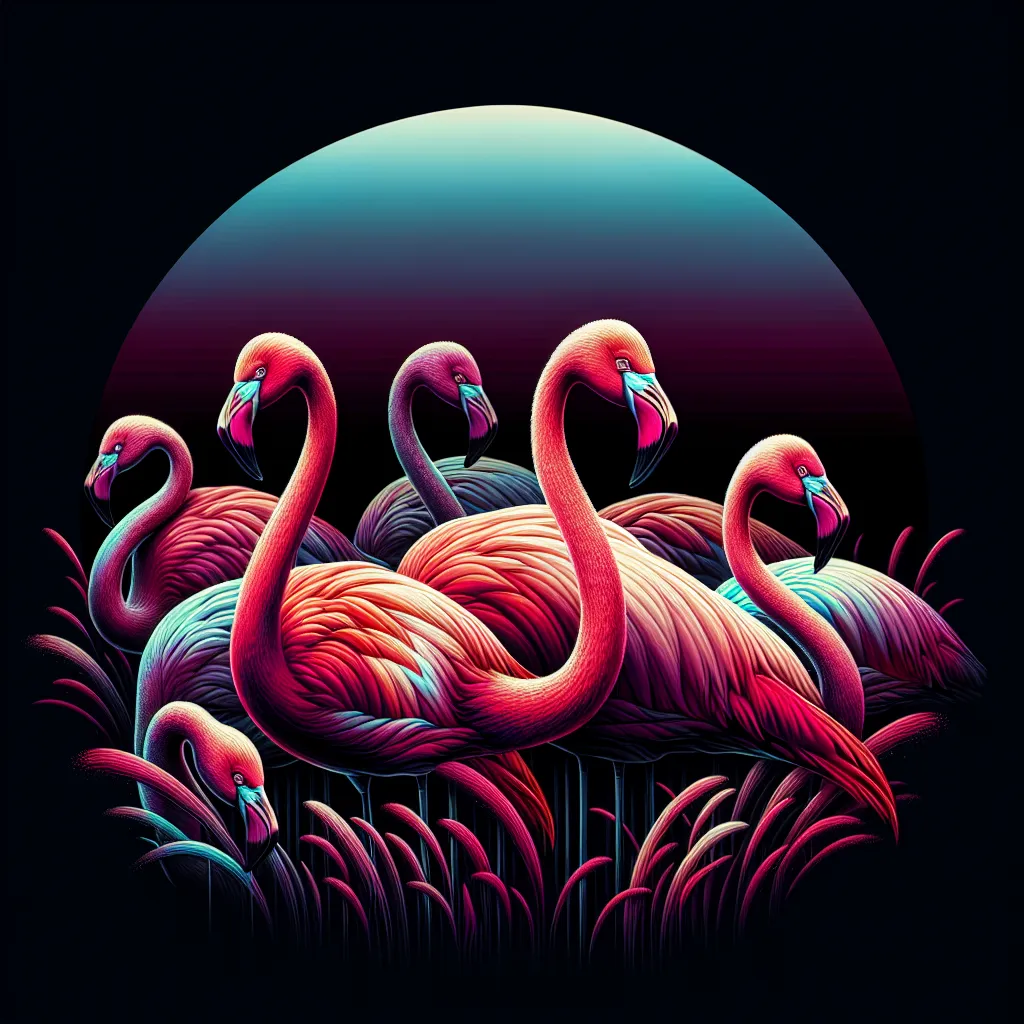 flamingos