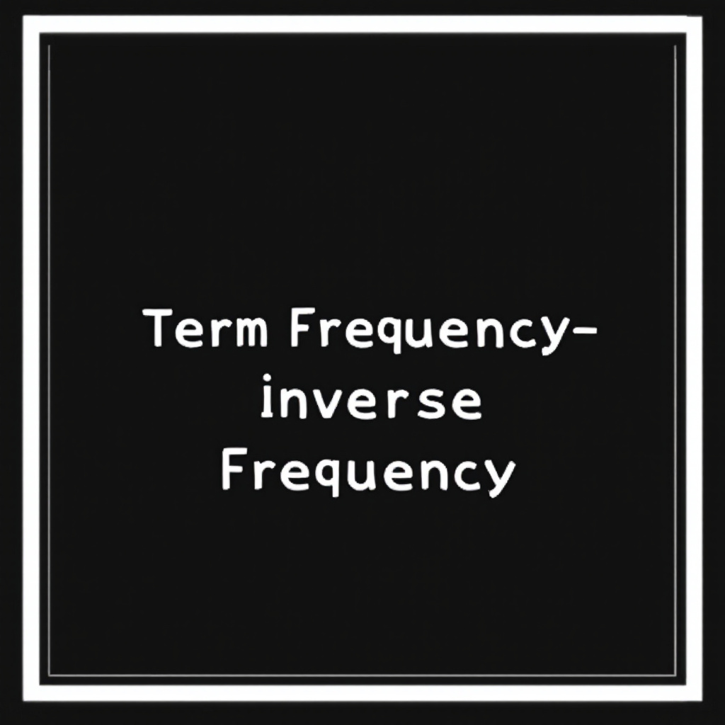 Term Frequency-Inverse Document Frequency