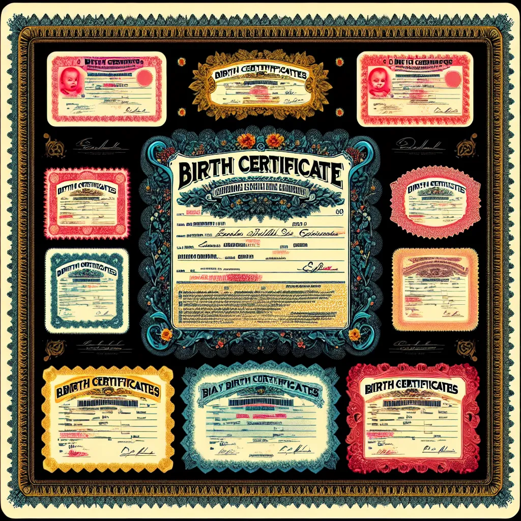 birth certificates