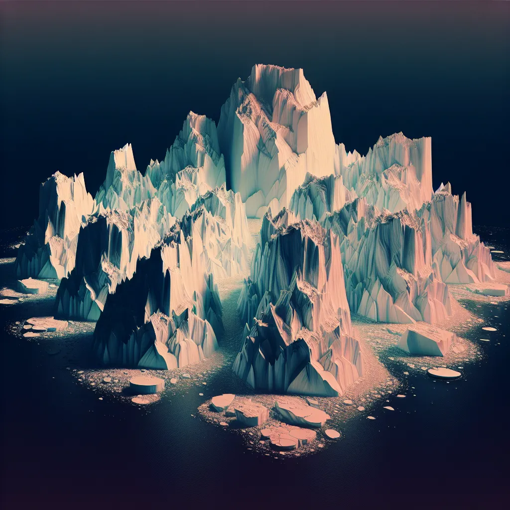 icebergs